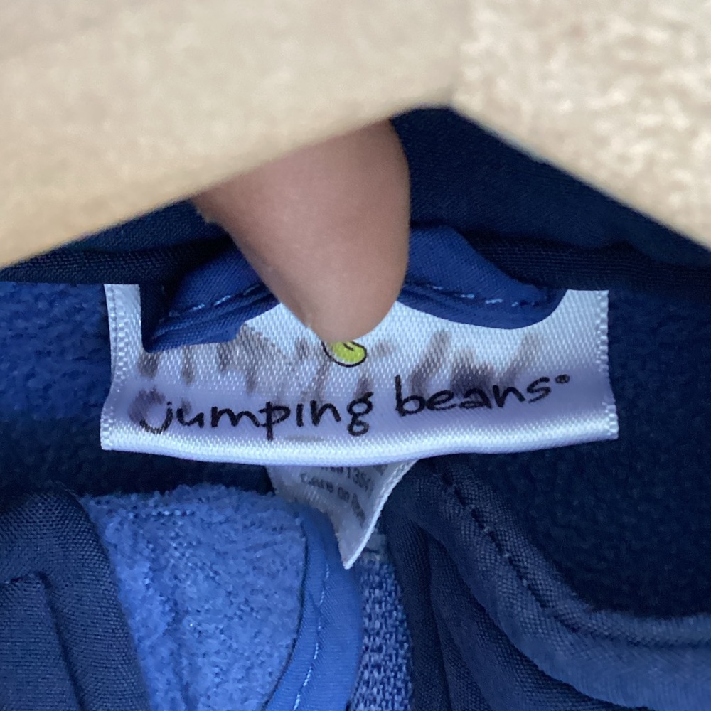 Jumping Beans Kids Two-Tone Blue Jacket - Picture 2 of 3